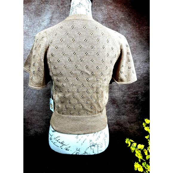 St Roche Ballet Top Cotton Superfine Alpaca Caramel Multiple Sizes - Picture 12 of 15